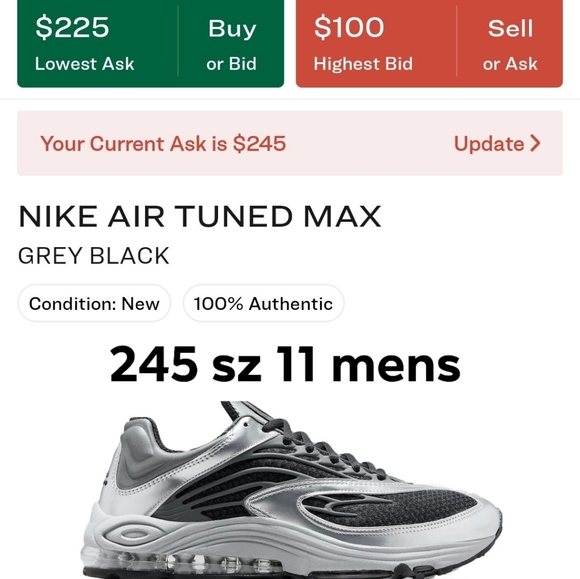 Nike air tuned max sz11 - Picture 1 of 2